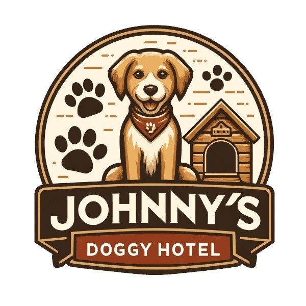 Johnny's Doggy Hotel Logo